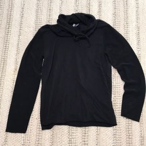 Black cowl neck sweatshirt from H&M